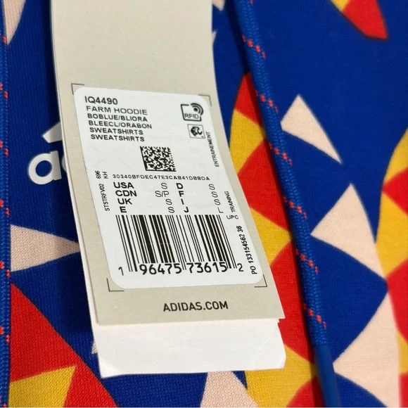 ❌ SOLD❌ Adidas x Farm Rio hoodie with tag - Picture 10 of 12